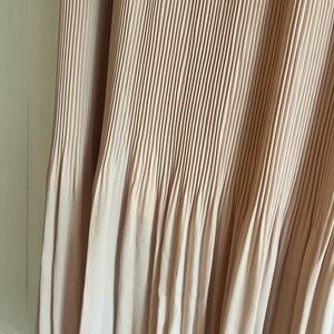 Adrianna Papell Pleated Skirt in Blush